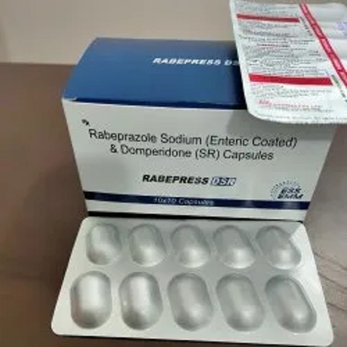 Rabeprazole Sodium And Domperidone Capsules - Allopathic Medicine Grade, Prescription Required for Clinic and Hospital Use, Store in Cool and Dry Place