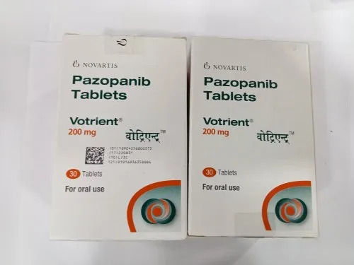 Votrient 200 MG Pazopanib Tablets