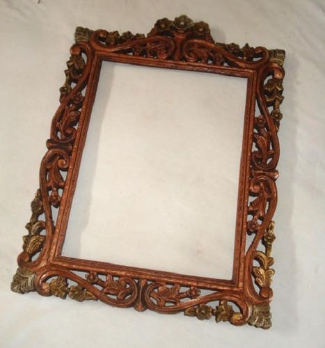 Polishing Wooden Photo Frame