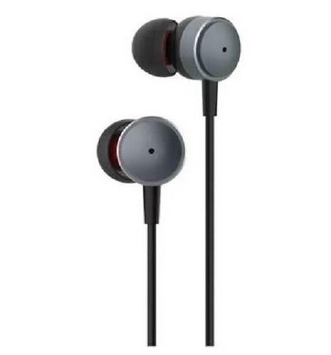 3.5 mm Connectors Black Wired Earphone (Model Number - T-115)