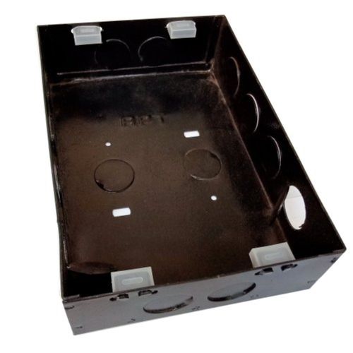 6X8 Inches 120 Grams Painted Surface Rectangular Junction Modular Box Accuracy: 100  %