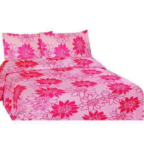 86 X 96 Inch Soft Comfortable Cotton Printed Bed Sheet 