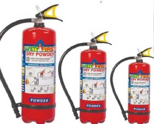 Abc Dry Chemical Powder Fire Extinguishers, 1-9 Kg Capacity