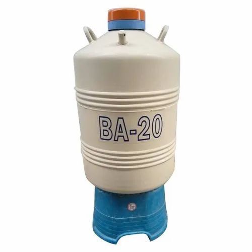 Aluminium Alloy Liquid Nitrogen Container With 10-20 Litre Capacity