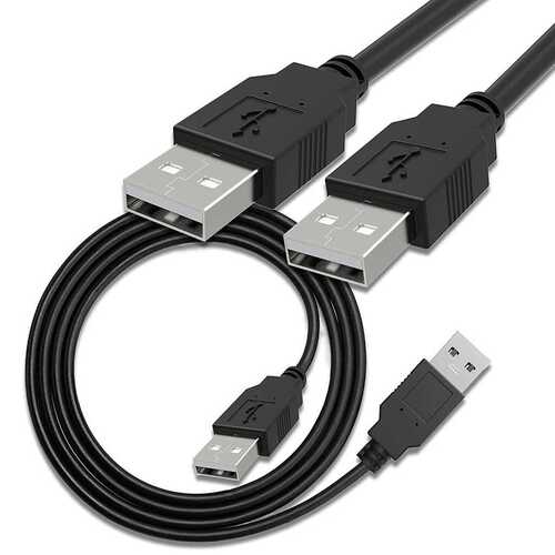 Computer Pvc Black Usb Data Cable, Packet Packaging