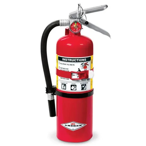 Dry Chemical Fire Extinguisher - 5Kg Capacity, Mild Steel Red Design | Low Maintenance, Reliable, Eco-Friendly Solution for Offices and Industries