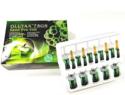 Glutax 75Gs Injection Size: Different Available