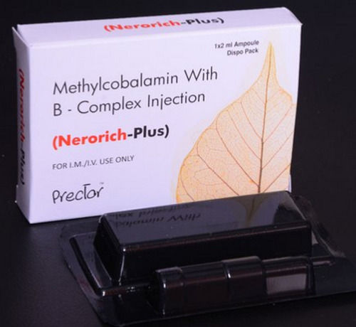 Methylcobalamin With B Complex Injection, 1x2ml Ampoule Dispo Pack, For IM/IV Use Only