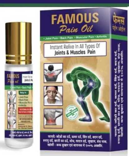 Pain Relief Oil For All Type Of Joint And Muscles Pain