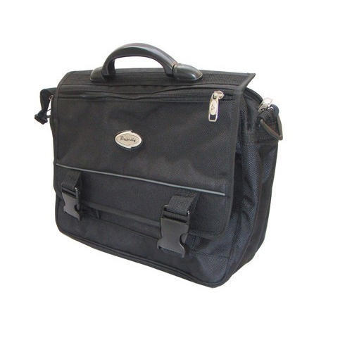 Plain Black Color Executive Bag With High Weight Bearing Capacity