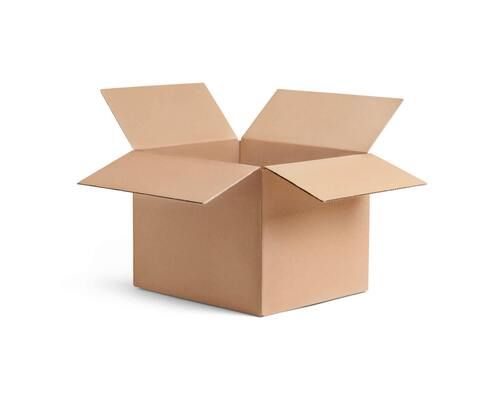 Plain Brown Kraft Paper Corrugated Boxes For Packaging Uses