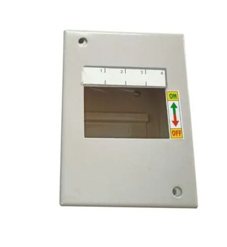 Powder Coated Matt Finish Rectangular Ip65 Protection Level Iron Mcb Box For Commercial Use Accuracy: 100  %