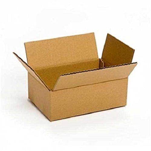 Square Shape Paper Corrugated Packaging Box With Glossy Lamination