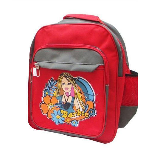 Zipper Closure Type Printed School Bag With High Weight Bearing Capacity General Medicines