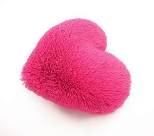 30*20 Cm Handmade Cotton Heart Shape Ultra Soft Pillow For Home Decoration