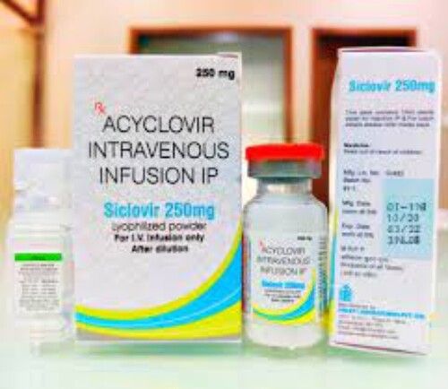 Acyclovir Sodium Intravenous Infusion, Packaging Size 2x10ml