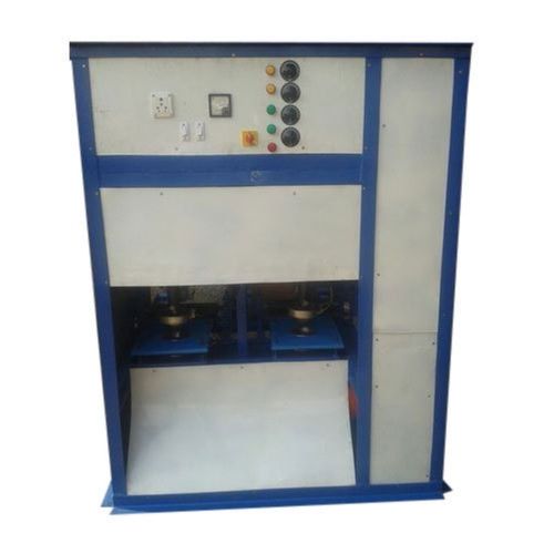 Blue Automatic Double Die Dona Making Machine For Industrial