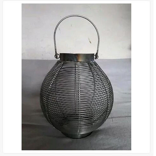 Black Metal Lamp Shade With Height 14 Inch And Plastic Body Material, Cotton Fabrics