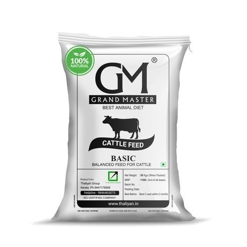 White Easy To Digest Rich In Fibers And Proteins Healthy Cattle Feed