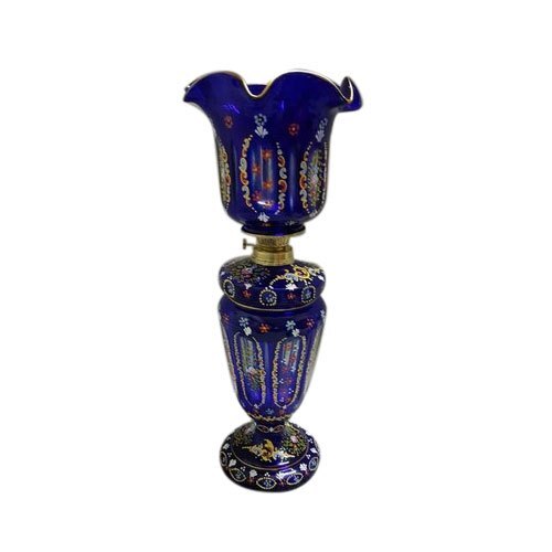 Decorative Kerosene Table Lamp - Color: Multi Color