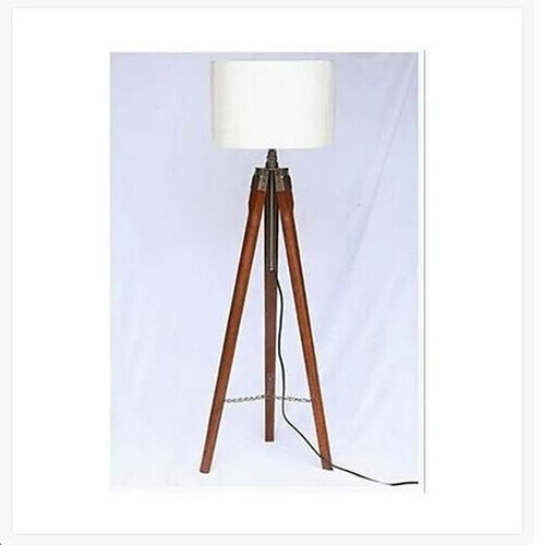 Decorative Table Lamp With 2 Inch Height And LED Lighting, Plastic Body Material