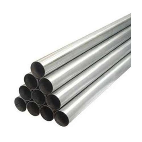 Silver Galvanized Iron Round Pipe