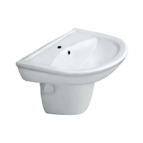 High Strength Jaquar Wash Basin With Half Pedestal