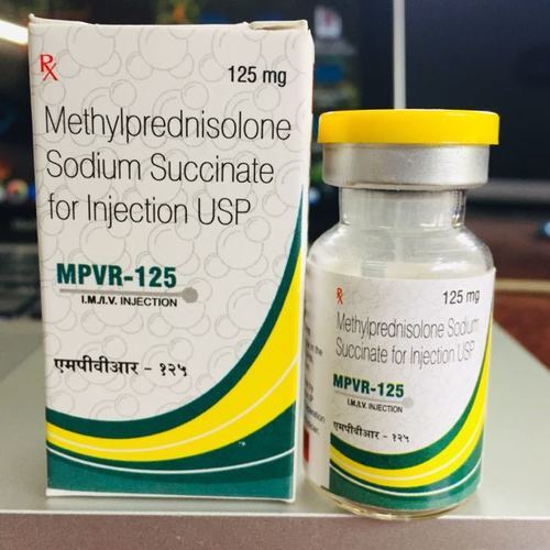 Methylprednisolone Sodium Succinate Injection, Packaging Size 2 Ml Hardness: Soft