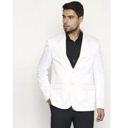 Multi Color Linen Fabric Full Sleeves Slim Fit Plain Pattern Party Wear Men'S Blazer