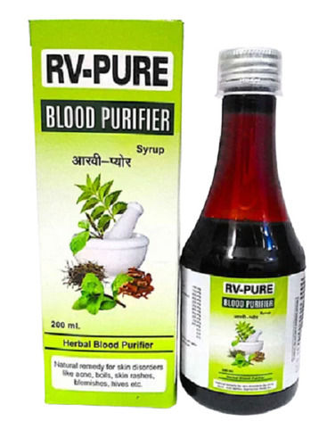 Pack Of 200 Ml, Ayurvedic Blood Purifier Tonic Natural Remedy For Skin Disorders