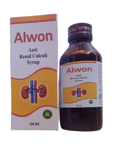 Pack Of Size 100 Ml Bottle, Anti Renal Stone Calculi Syrup Ayurvedic Medicine Grade: First Class