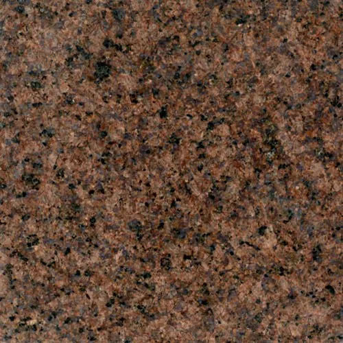 Weather Resistance Abrasion Resistance Cherry Brown Granite Slab (Thickness 15 Mm)