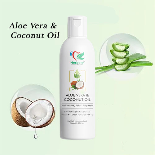 Aloe Vera And Coconut Oil - 100ml (pack Of 1x144 Bottles) at 229.00 INR ...