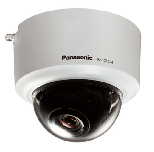 Silver Cctv Security Camera