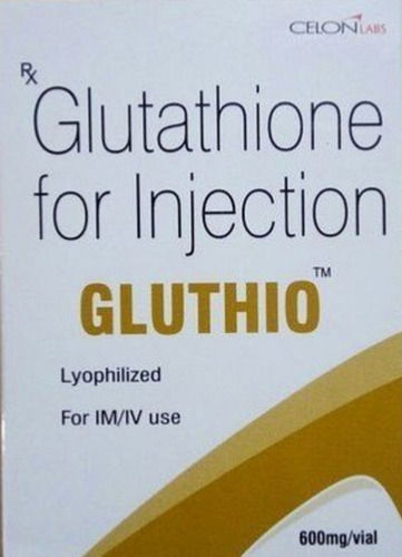 Glutathione For Injection 600mg/Vial Pack