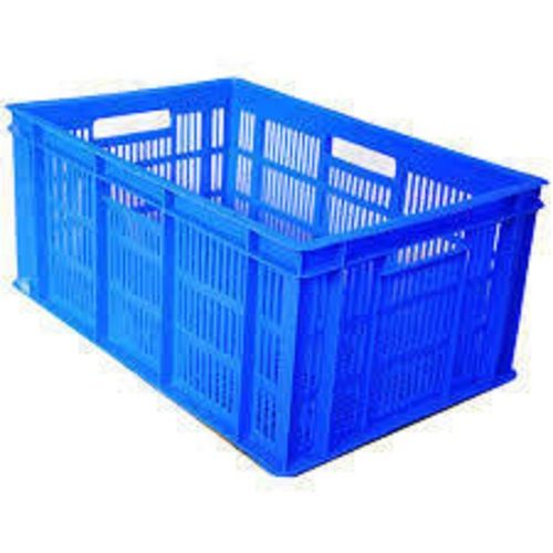 High Density Polyethylene Hdpe Rectangular Crates With 19 Liters Capacity 