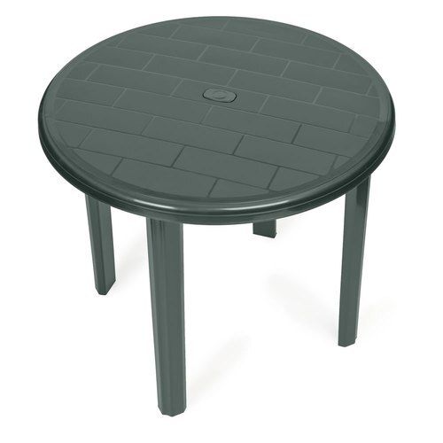 High Strength Smooth Finish 25 Inch Round Plastic Table