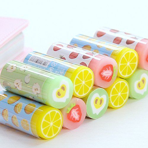 Kids Fancy Multi Colored Rubber Eraser