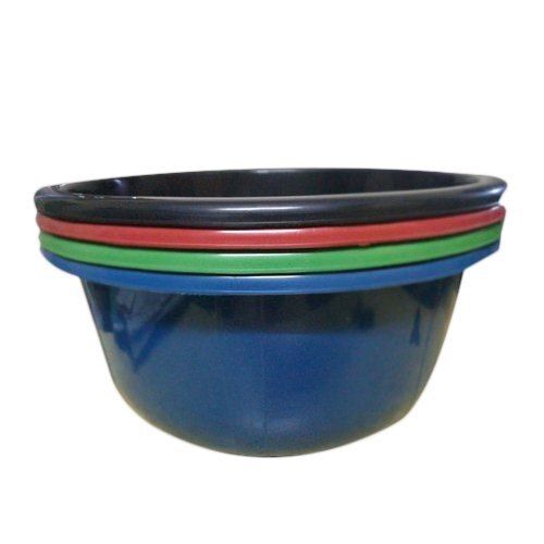 Light Weight Plain Circular 45 Litre Multicolor Plastic Tub