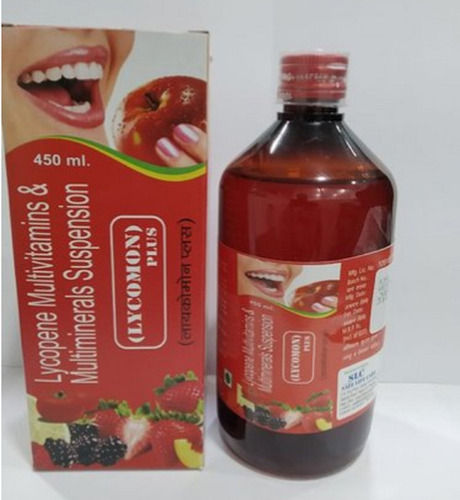 Lycopene And Vitamin A, E, C Syrup, 450ml Bottle Pack