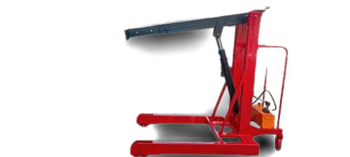 Manual Hydraulic Mobile Floor Crane