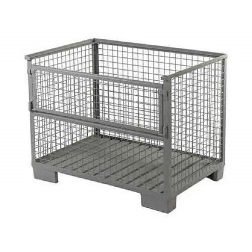 Mild Steel Pallet Box, Capacity : 250 KG