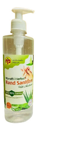 Pack Of 500 Ml Bottle Size, Isopropyl Alcohol Herbal Hand Sanitizer For Home