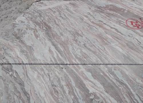 Skin Friendly Scratch Resistant Pink And Brown Toronto Marble Blocks