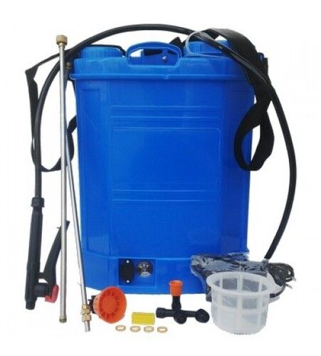 Blue Color Battery Sprayer Pump For Agricultural Use, Capacity 16 Ltr