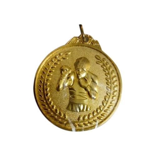 Brass Boxing Sports Medal
