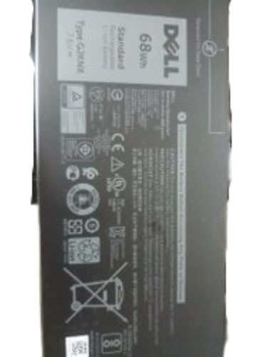 Black Dell Laptop Battery