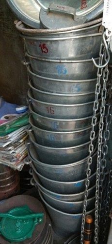 Silver Iron Bucket