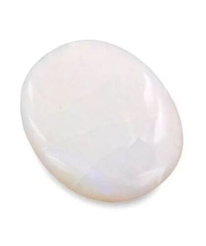 Black Opal Cabochon White Oval Shape Natural Stone Gemstone, 3 To 12.50 Ratti Weight