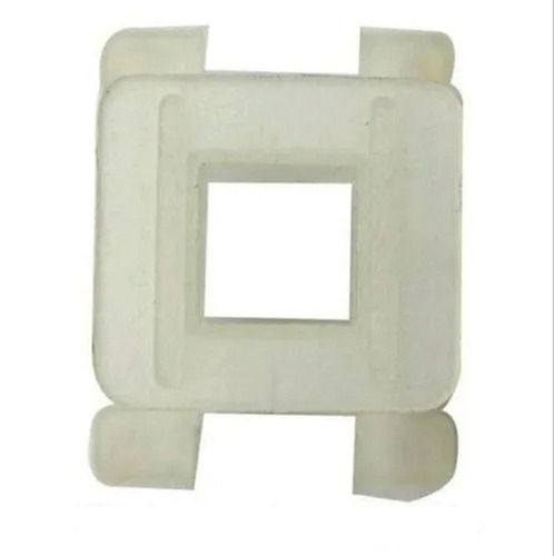 White Rectangular Highly Efficient Durable Rigid Hardness Transformer Plastic Bobbins